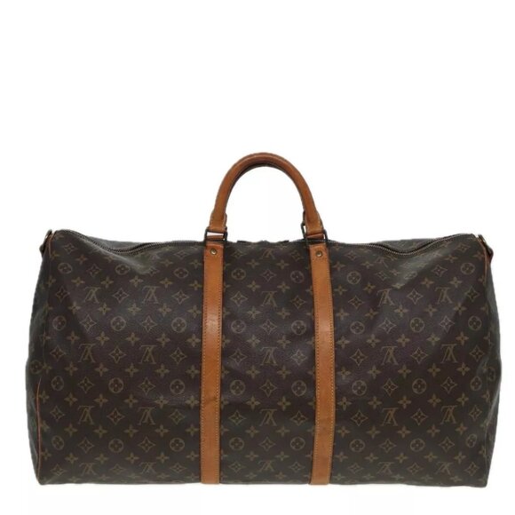 LOUIS VUITTON Monogram Keepall Bandouliere 60 Boston Bag - Picture 13 of 16